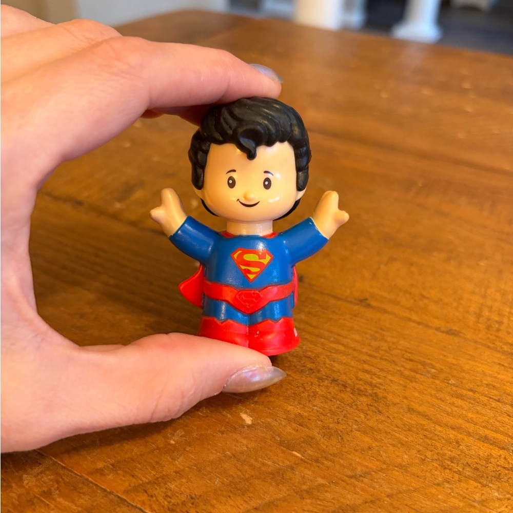 Fisher Price Little People Superman as is